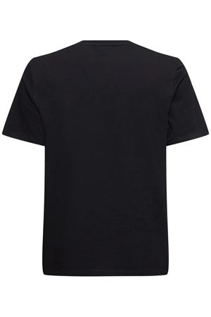 Black cotton T-shirt MAISON KITSUNÉ PARIS | LM00110KJ0008P199